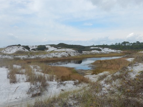 Topsail Hill Preserve State Park, Santa Rosa Beach, Florida eco-biking and hiking