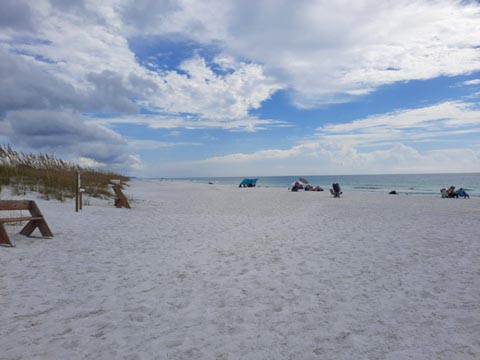 Topsail Hill Preserve State Park, Santa Rosa Beach, Florida eco-biking and hiking