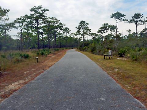 Topsail Hill Preserve State Park, Santa Rosa Beach, Florida eco-biking and hiking