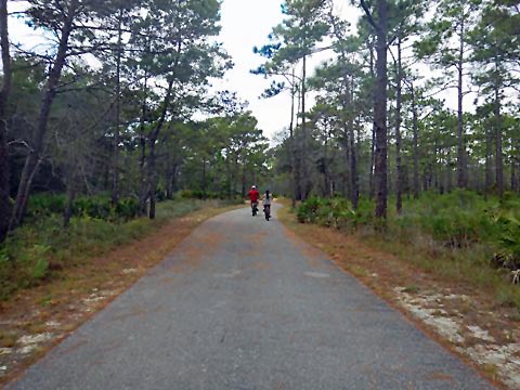 Topsail Hill Preserve State Park, Santa Rosa Beach, Florida eco-biking and hiking