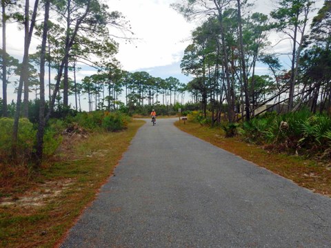 Topsail Hill Preserve State Park, Santa Rosa Beach, Florida eco-biking and hiking