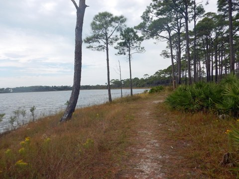 Topsail Hill Preserve State Park, Santa Rosa Beach, Florida eco-biking and hiking