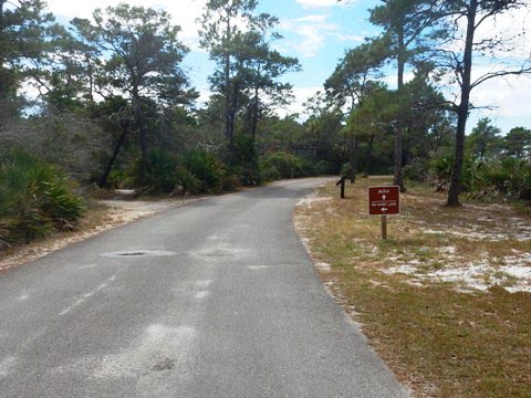 Topsail Hill Preserve State Park, Santa Rosa Beach, Florida eco-biking and hiking