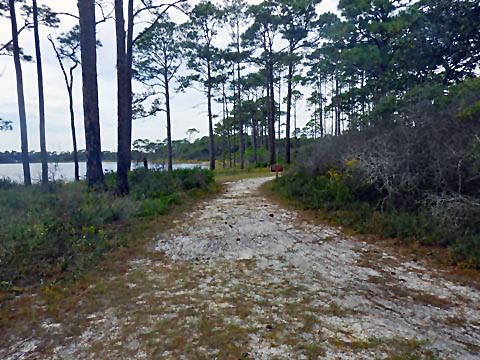 Topsail Hill Preserve State Park, Santa Rosa Beach, Florida eco-biking and hiking