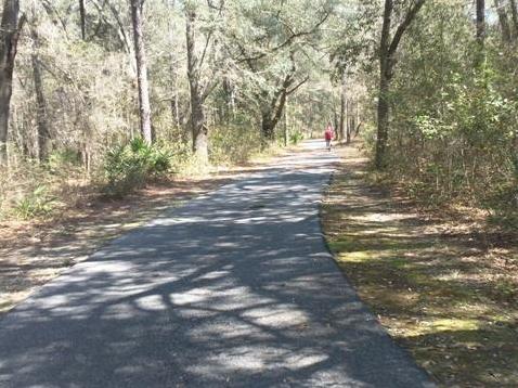 Florida Bike Trails, Woodpecker Trail, Big Shoals State Park