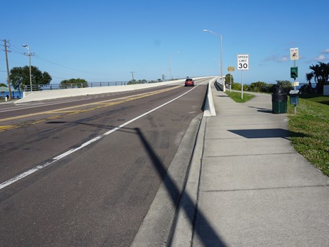 Florida biking, East Central Rail Trail, Titusville