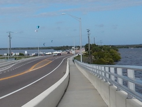 Florida biking, East Central Rail Trail, Titusville