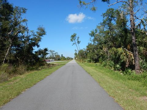 Florida biking, East Central Rail Trail, Maytown