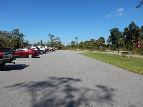 Florida biking, Volusia County, East Central Rail Trail, Edgewater