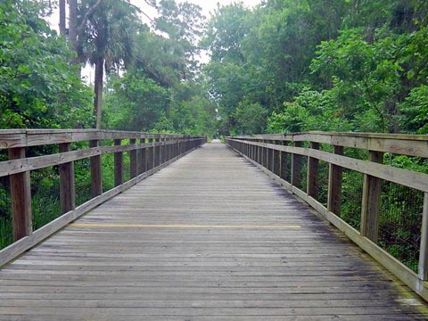 Florida biking, East Central Rail Trail, Enterprise, Osteen