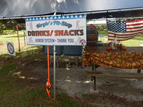 Florida biking, East Central Rail Trail, Maytown