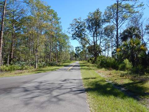 Florida biking, East Central Rail Trail, Titusville