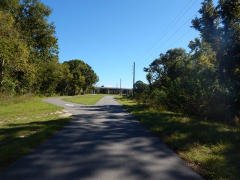 Florida biking, East Central Rail Trail, Titusville