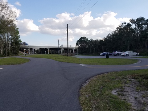 Florida biking, East Central Rail Trail, Titusville