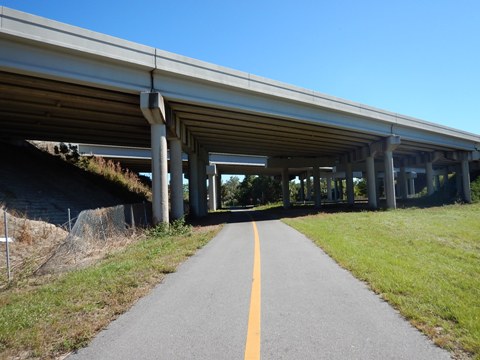 Florida biking, East Central Rail Trail, Titusville