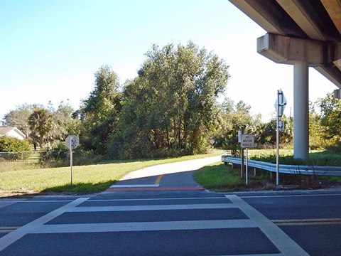 Florida biking, East Central Rail Trail, Titusville