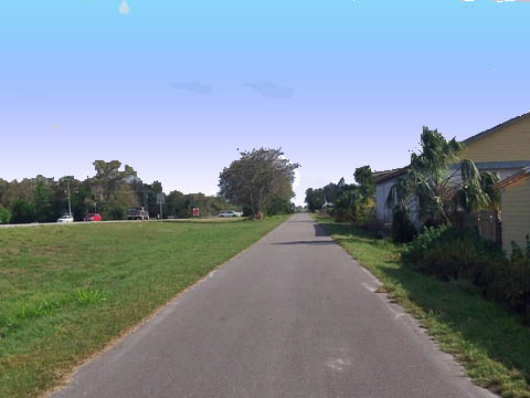 Florida biking, East Central Rail Trail, Titusville