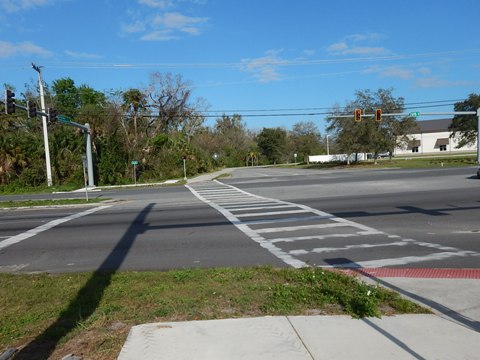 Florida biking, East Central Rail Trail, Titusville