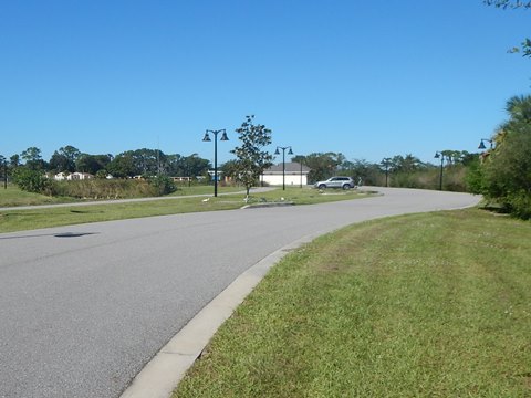 Florida biking, East Central Rail Trail, Titusville