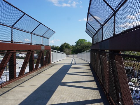 Florida biking, East Central Rail Trail, Titusville