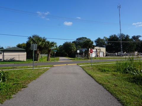 Florida biking, East Central Rail Trail, Titusville