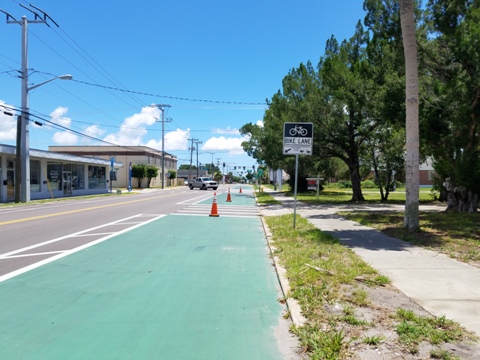 Florida biking, East Central Rail Trail, Titusville