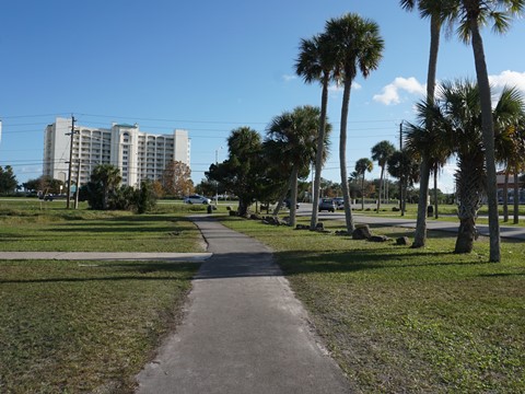 Florida biking, East Central Rail Trail, Titusville