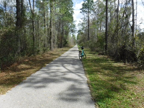 Gainesville-Hawthorne Trail, Lochloosa to Hawthorne