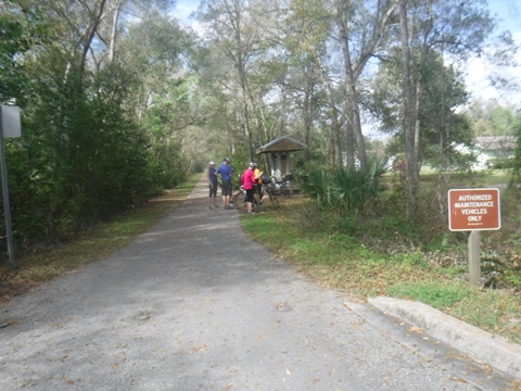 Gainesville-Hawthorne Trail, Hawthorne