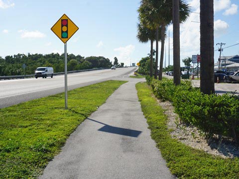 Florida Keys biking, Plantation Key