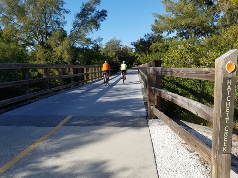 Venice Legacy Trail, Venice FL biking