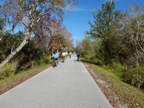 Venice Legacy Trail, Venice FL biking