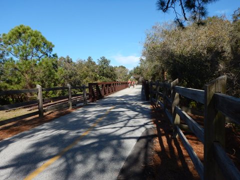 Venice Legacy Trail, Venice FL biking