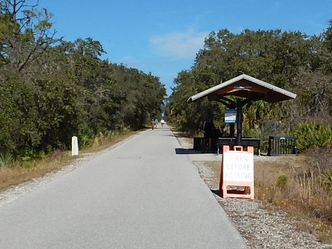 Venice Legacy Trail, Venice FL biking