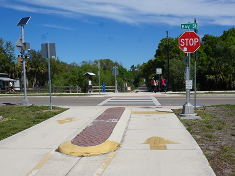 Legacy Trail, Venice to Sarasota, FL biking