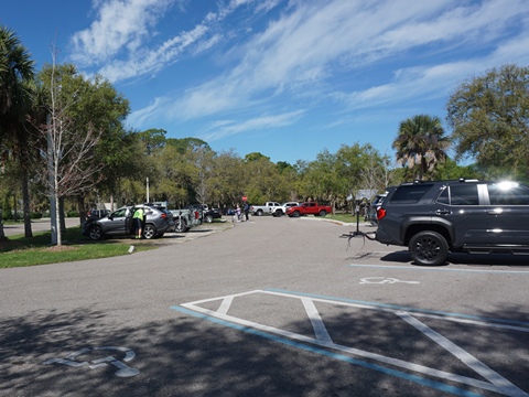 Legacy Trail, Venice to Sarasota, FL biking