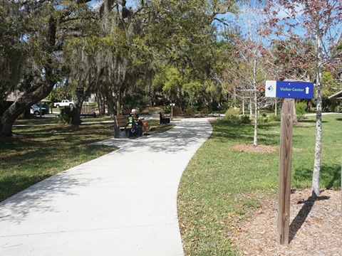 Legacy Trail, Venice to Sarasota, FL biking