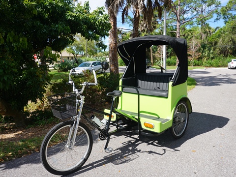 Legacy Trail, Venice to Sarasota, FL biking