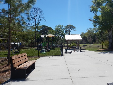 Legacy Trail, Venice to Sarasota, FL biking