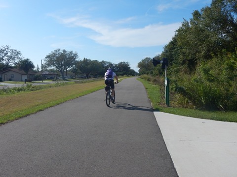 Venice Legacy Trail, Venice FL biking