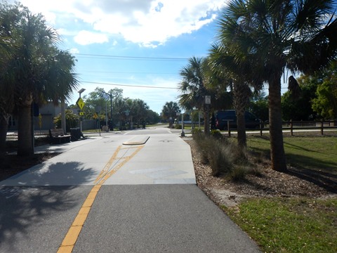 Legacy Trail, Venice to Sarasota, FL biking