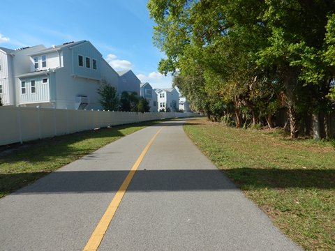 Legacy Trail, Venice to Sarasota, FL biking