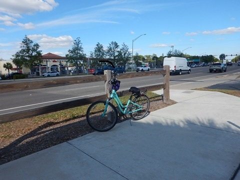 Legacy Trail, Venice to Sarasota, FL biking