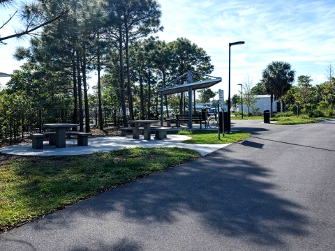 Legacy Trail, Venice to Sarasota, FL biking