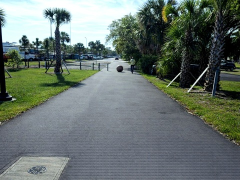 Legacy Trail, Venice to Sarasota, FL biking