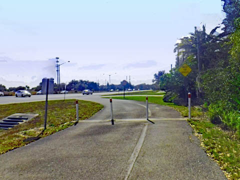 Florida Bike Trails, Pinellas Trail, East Lake Road