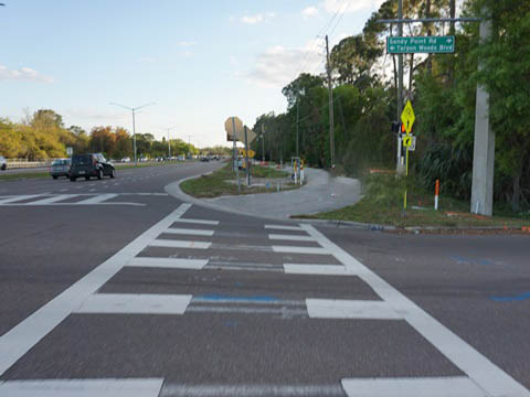 Florida Bike Trails, Pinellas Trail, East Lake Road