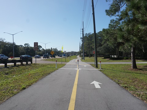 Florida Bike Trails, Pinellas Trail, East Lake Road