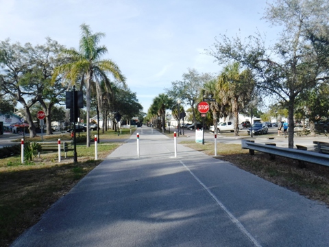 Florida Bike Trails, Pinellas Trail, dunedin