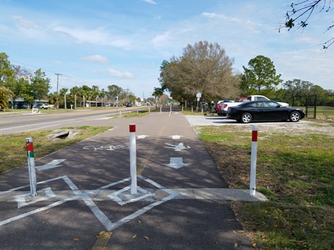 Florida Bike Trails, Pinellas Trail, Palm Harbor